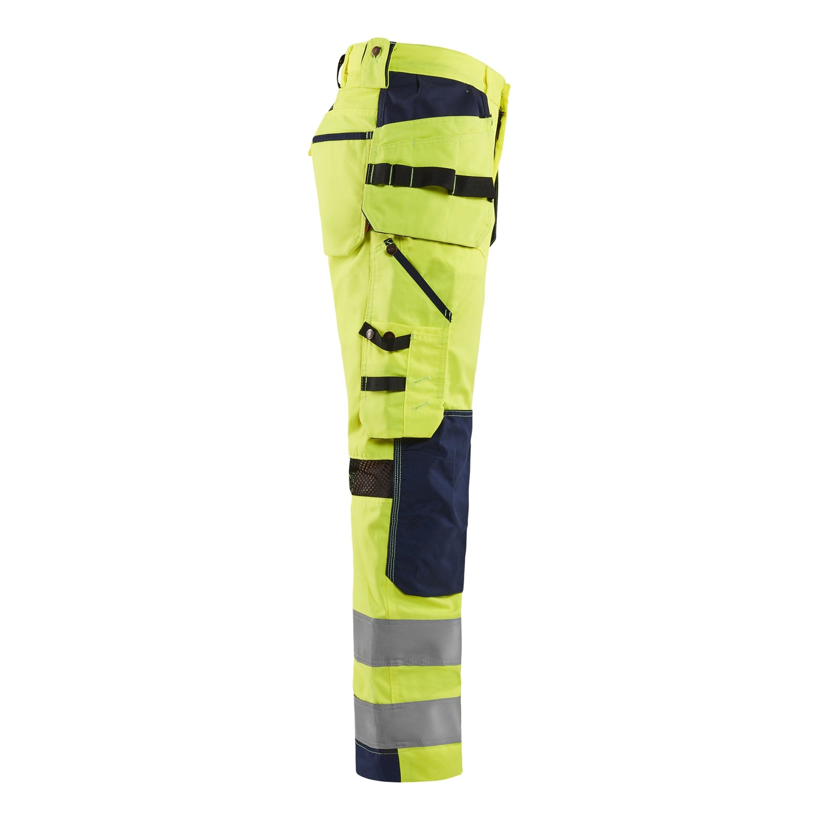 Blaklader BLAKLADER 15651811 | Ventilated Hi Vis trousers Hi Vis Reflective Work Trousers Men - Mesh Panels - 156518113389_CR