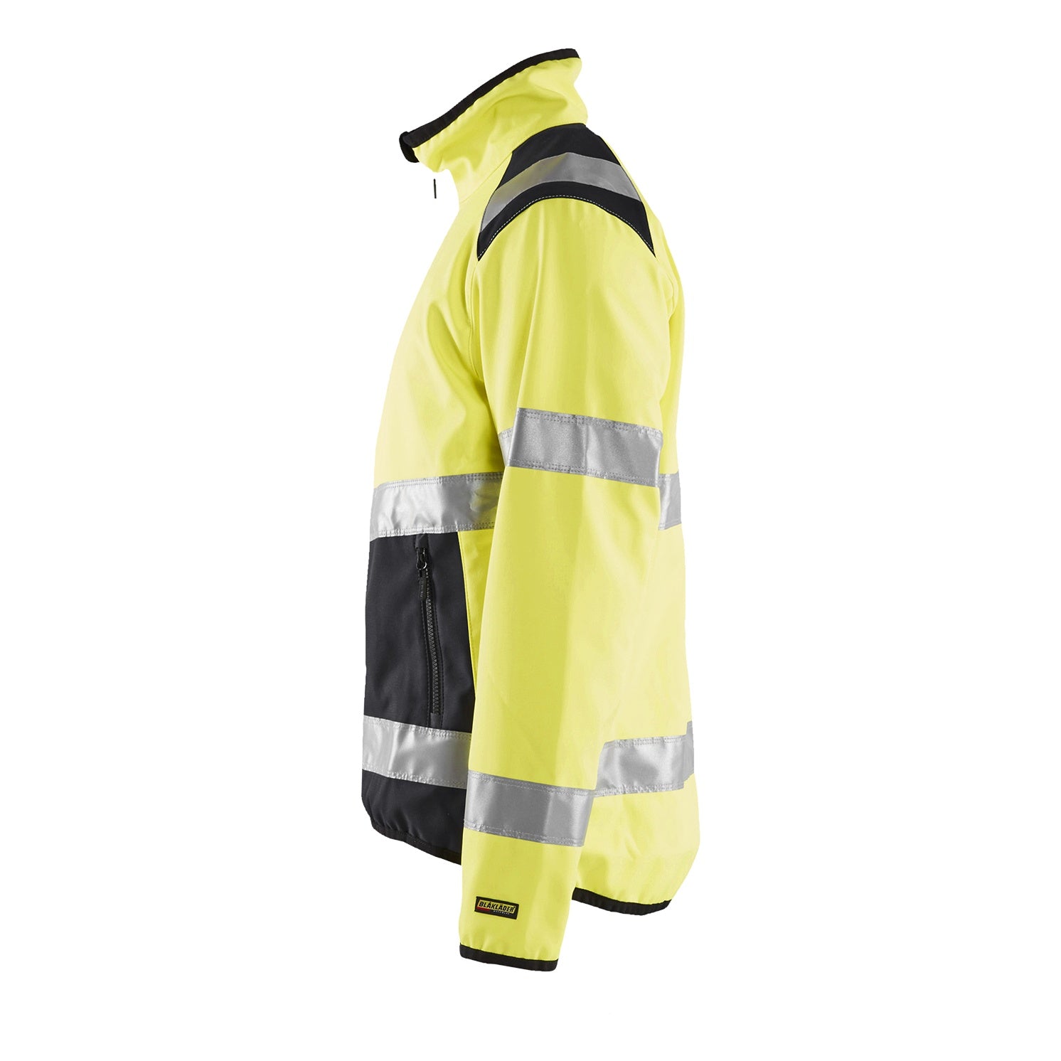 Blaklader BLAKLADER 48772516 Hi Vis Softshell Jacket Hi Vis Reflective Softshell Work Jacket MEN - Water Repellent - 487725163399_CL