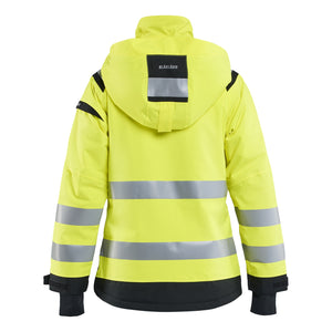 Blaklader BLAKLADER 49041987 Women's Hi Vis Shell Jacket Hi Vis Reflective Shell Work Jacket WOMEN - Waterproof - 490419873399_2