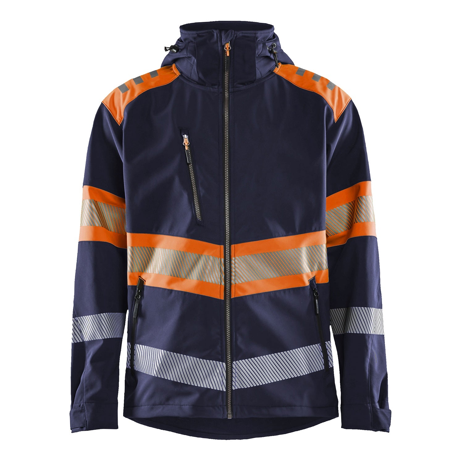 Blaklader BLAKLADER 44942513 Hi Vis Softshell Jacket Softshell Work Jacket MEN - Waterproof - 449425138953