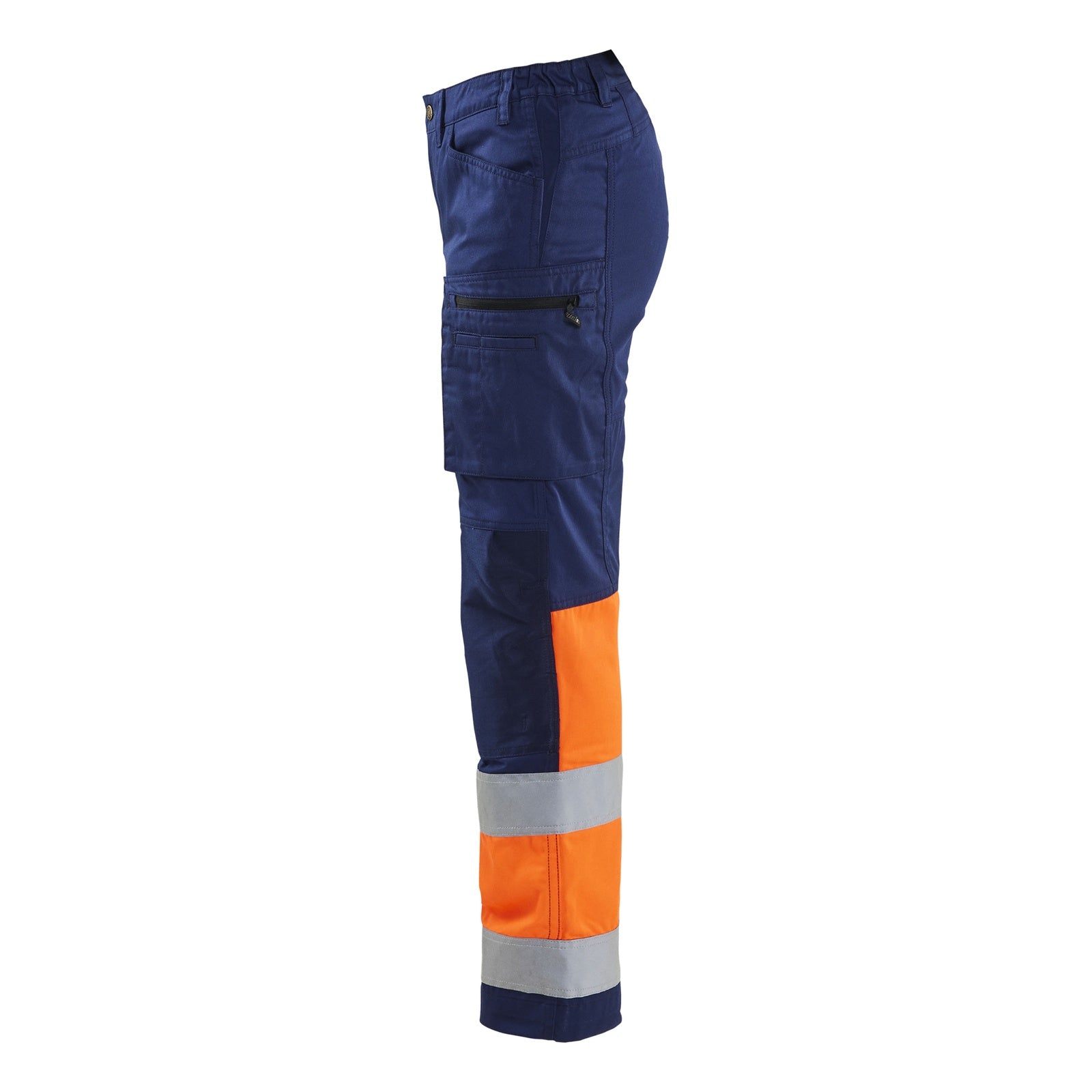 Blaklader BLAKLADER 71611811 | Women's Hi Vis trousers with stretch Hi Vis Reflective Work Trousers Women - Class 1 Certified - 716118118953_CL