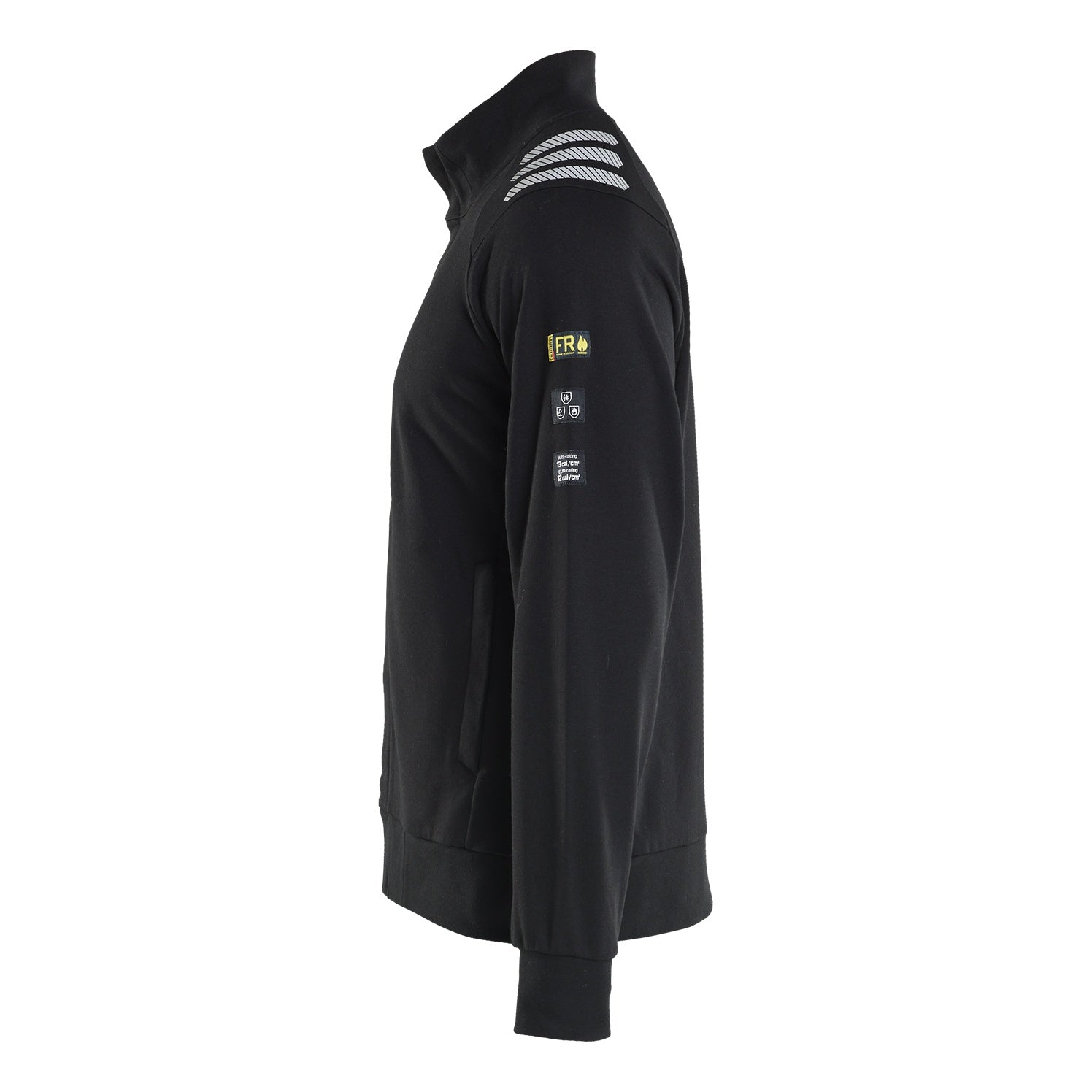 Blaklader BLAKLADER 34531762 Flame Resistant Sweatshirt With Full Zip Work Sweatshirt MEN - Flame Retardant - 345317629900_CL