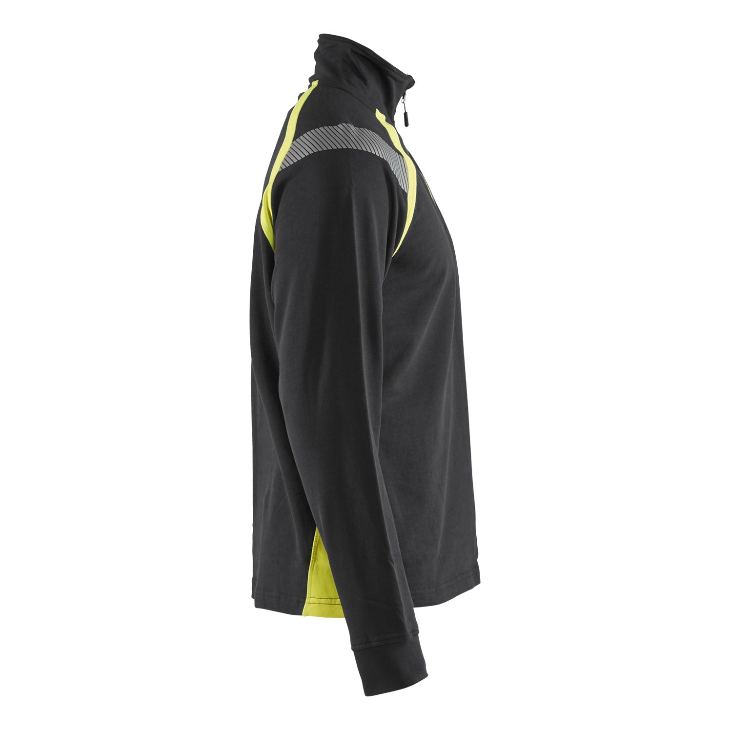 Blaklader BLAKLADER 34321158 Hi Vis Reflective Half-zip Work Sweatshirt MEN - 100% Cotton - 343211589933_CR