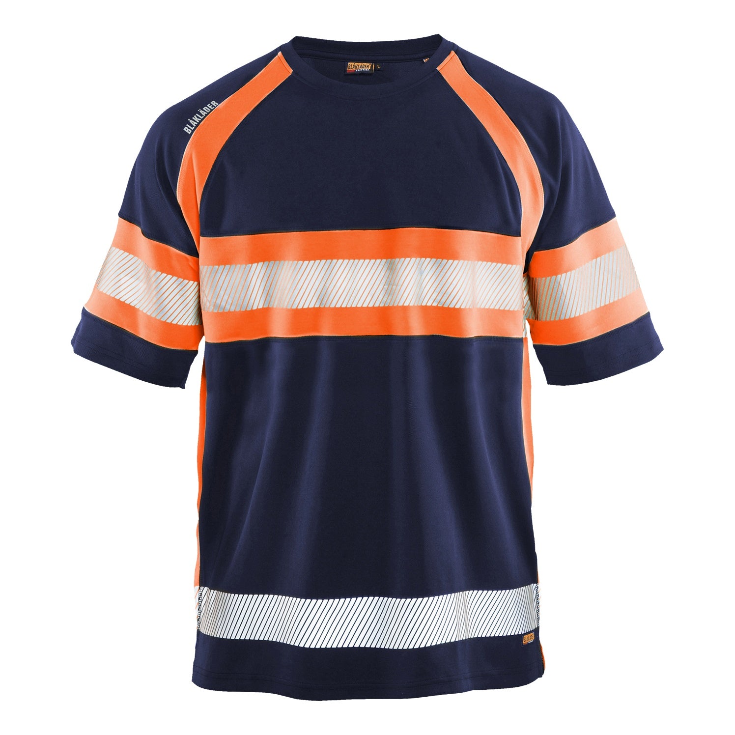 Blaklader BLAKLADER 33371051 HI VIS T SHIRT Hi Vis Reflective Short Sleeve Work T-Shirt MEN - 100% Polyester - 333710518953