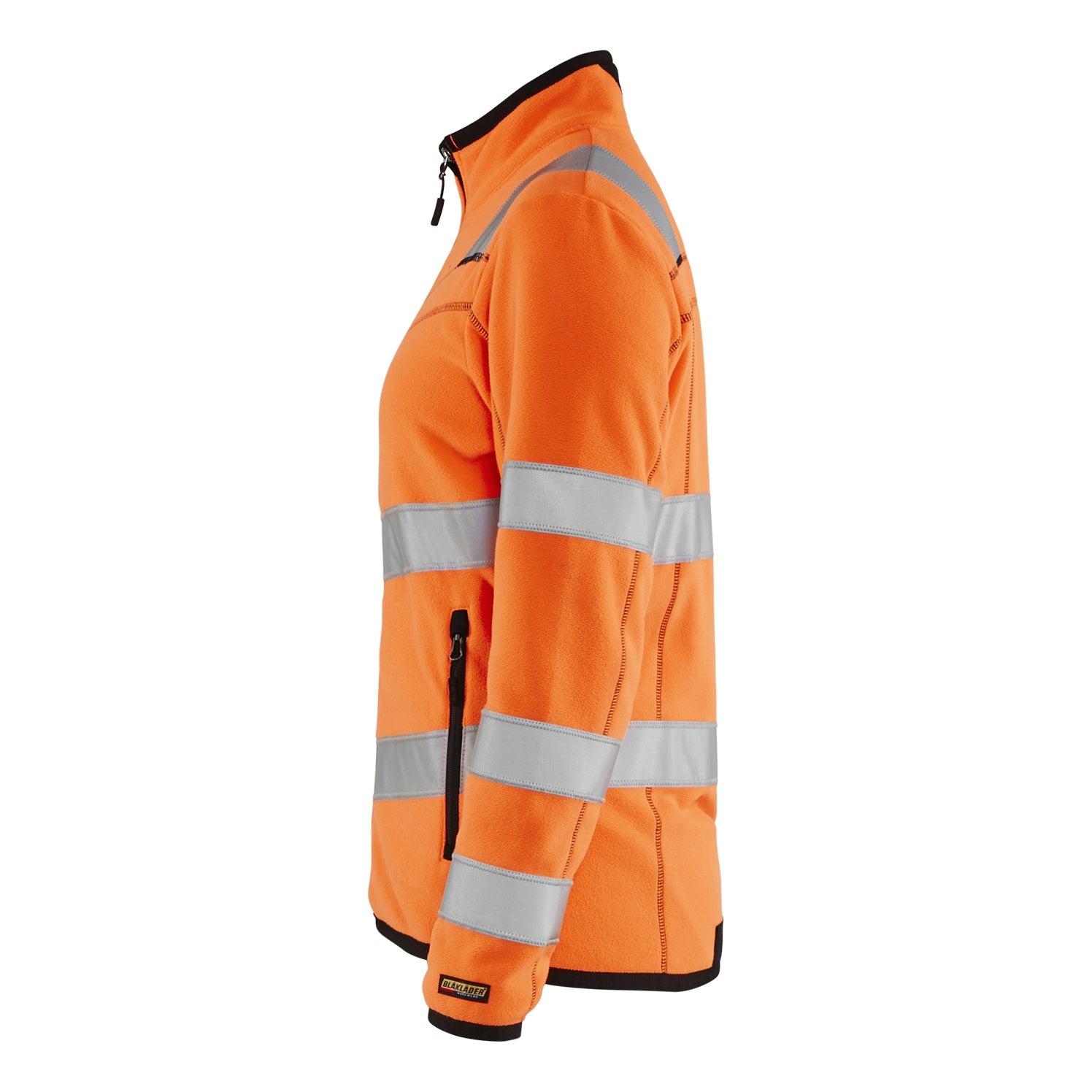 Blaklader BLAKLADER 49661010 Women's Hi Vis microfleece jacket Hi Vis Reflective Work Jacket WOMEN - Antipilling Fleece - 496610105300_CL