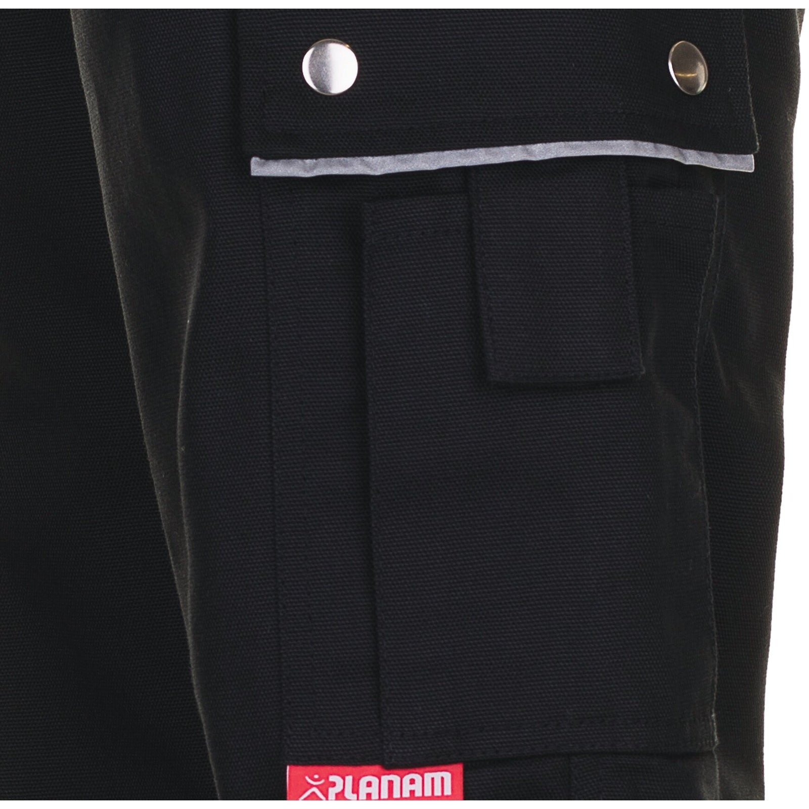 Planam Canvas 320, Outdoor Thermal Trousers royal blue - Protects from the outside and remains comfortable inside thanks to the brushed lining