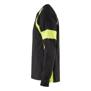 Blaklader BLAKLADER 35201030 Long sleeved T shirt Hi Vis Reflective Long Sleeve Work T-Shirt MEN - 100% Cotton - 352010309933_CL
