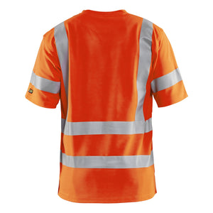 Blaklader BLAKLADER 33801070 UV T SHIRT HI VIS Hi Vis Reflective Short Sleeve Work T-Shirt MEN - UV Protection - 338010705300_2
