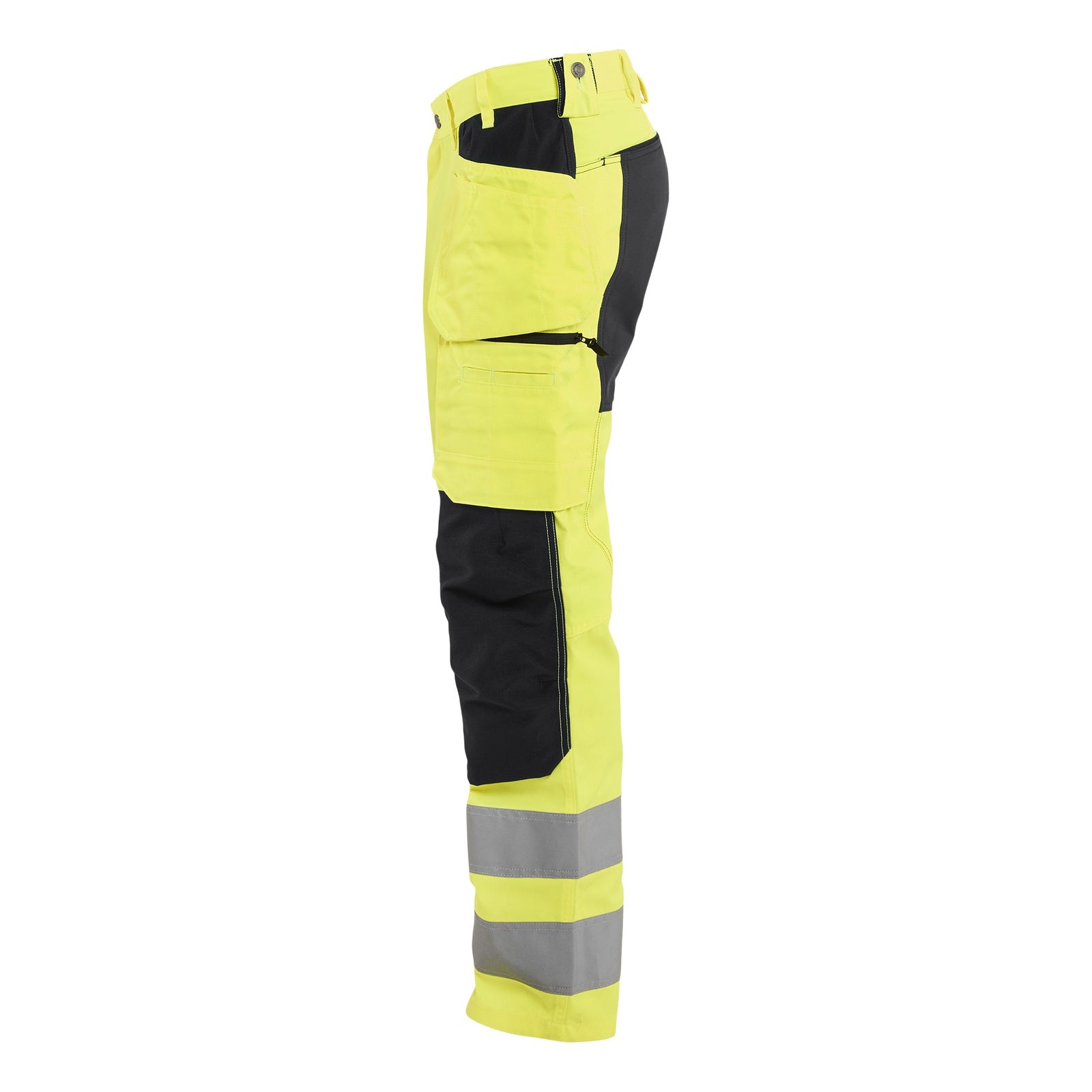 Blaklader BLAKLADER 15521811 | Hi Vis Trousers with Stretch Hi Vis Reflective Work Trousers Men - Class 2 Visibility - 155218113399_CL
