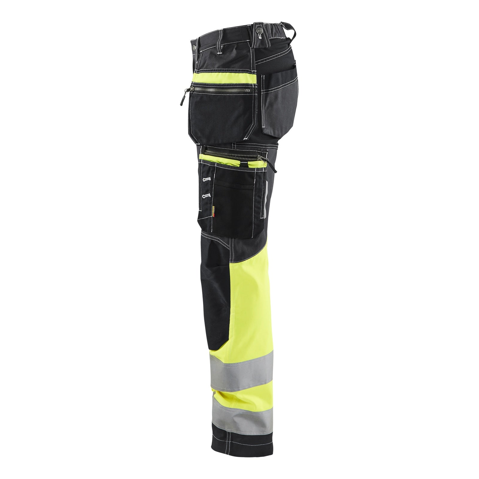 Blaklader BLAKLADER 71961370 | Women's Hi vis Trousers with Stretch Hi Vis Reflective Work Trousers Women - 100% Cotton - 719613709933_CL