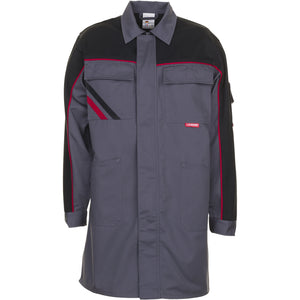 Planam Highline Men´s Coat slate/black/red - Main