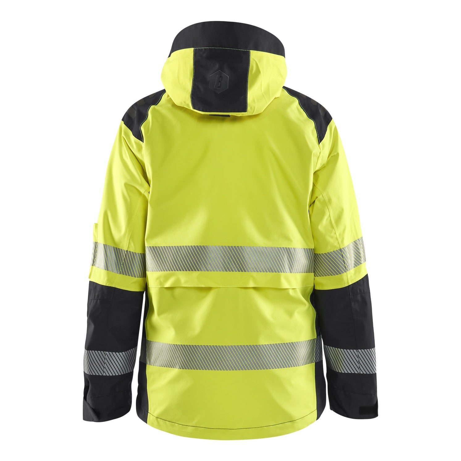 Blaklader BLAKLADER 44361987 Women’s Hi Vis Shell Jacket Hi Vis Reflective Shell Work Jacket WOMEN - Waterproof - 443619873399_2