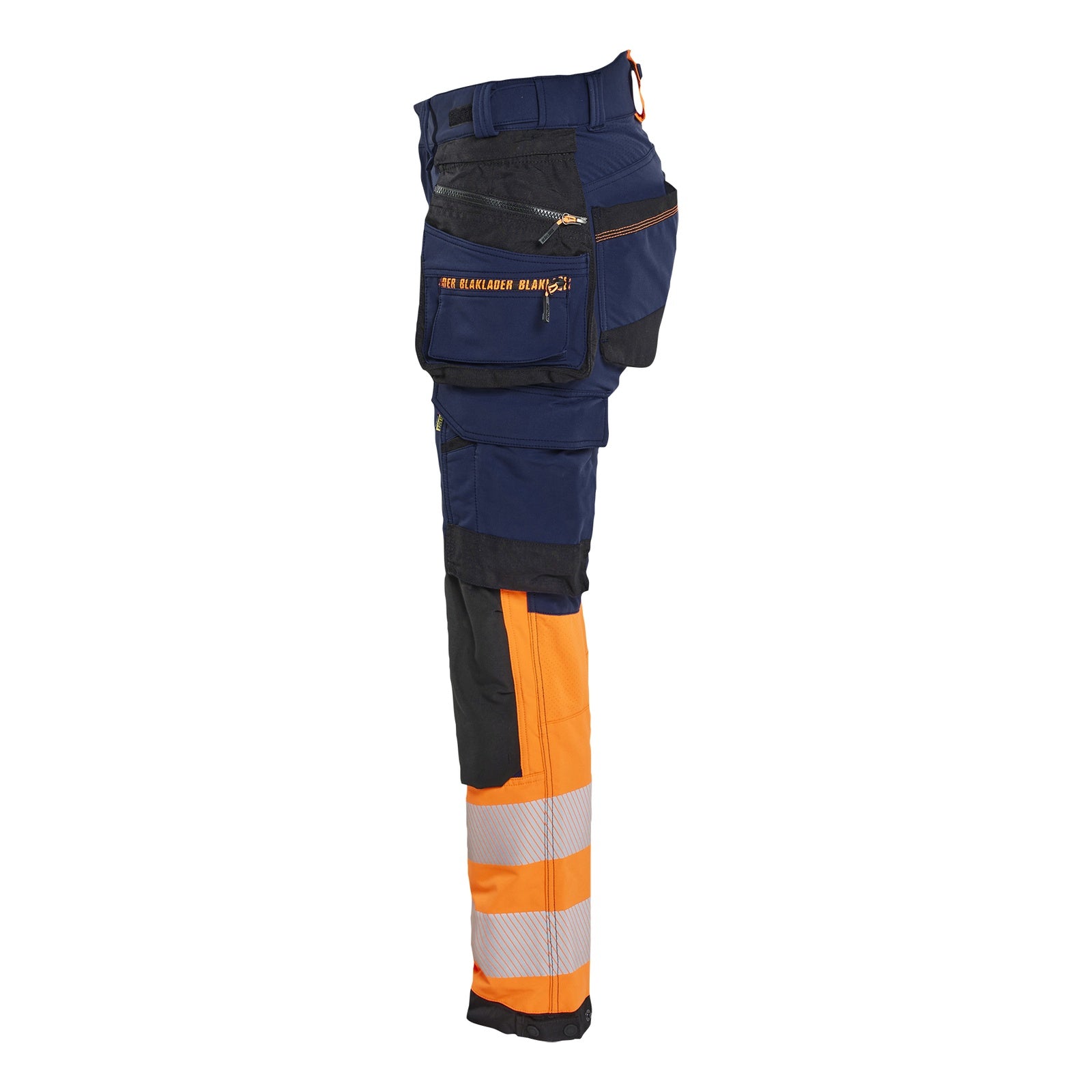 Blaklader BLAKLADER 70251648 Women's Hi Vis trousers 4 way stretch Hi Vis Reflective Work Trousers Women - double weave - 702516488953_CL