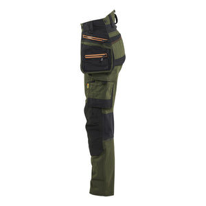 Blaklader BLAKLADER 71701149 | STRIKER Women's Craftsman Trousers with Stretch Work Trousers Women - Cordura Denim - 717011494240_CL