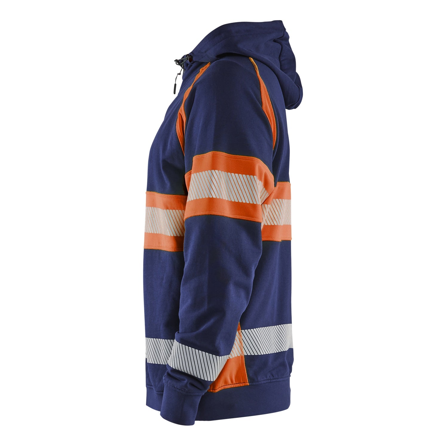 Blaklader BLAKLADER 35521158 Hi Vis Hoodie Hi Vis Reflective Hoodie Work Sweatshirt MEN - 100% Cotton - 355211588953_CL