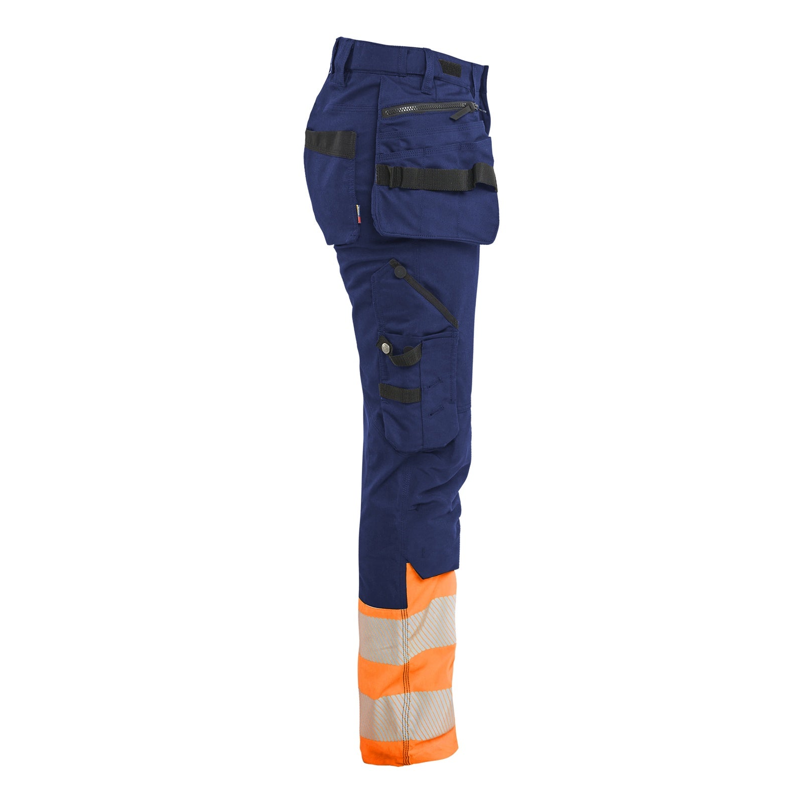 Blaklader BLAKLADER 70301149 | Women's Hi vis Trousers Stretch Hi Vis Reflective Work Trousers Women - Cordura Denim - 703011498953_CR