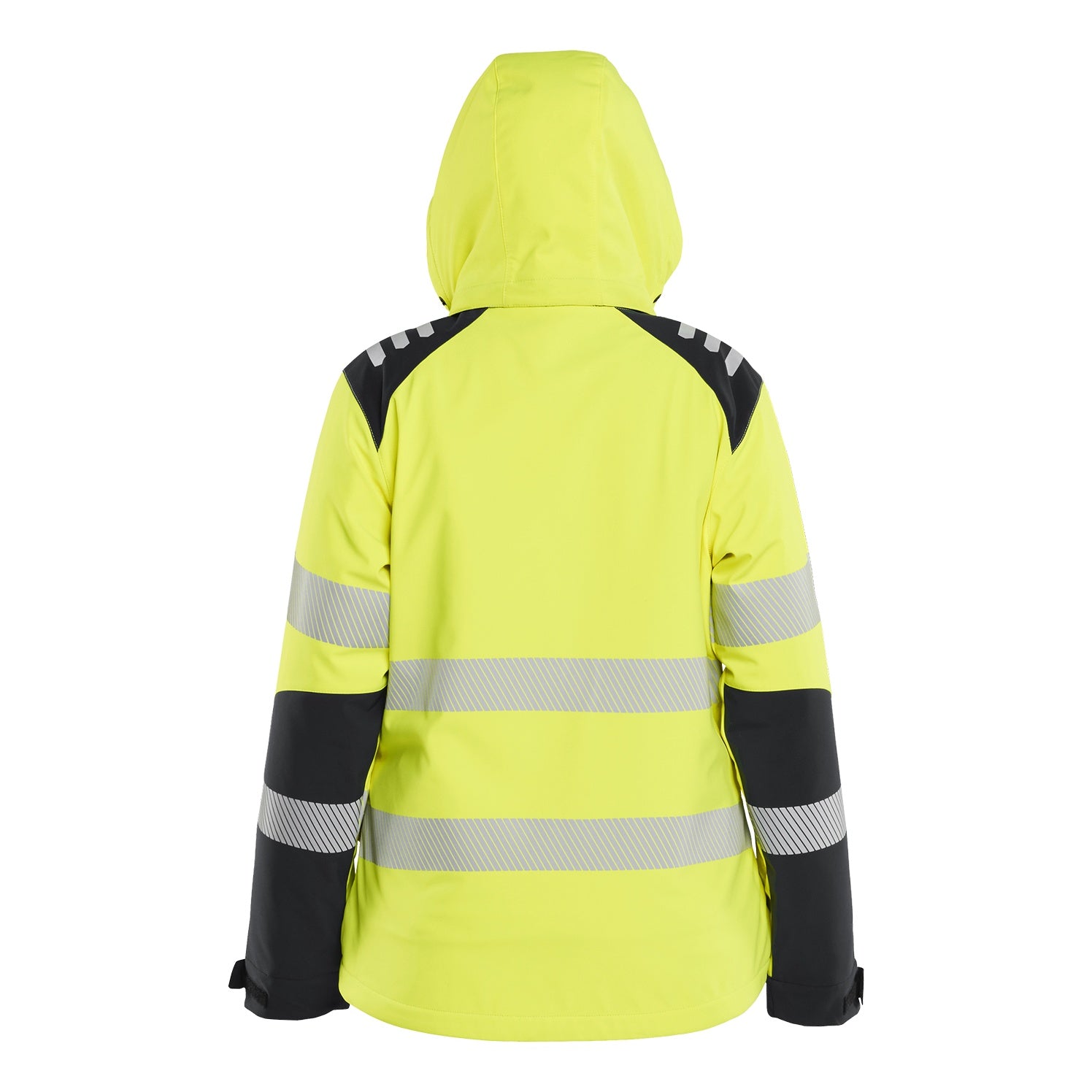 Blaklader BLAKLADER 44012513 Women's Hi vis Lightweight lined Winter Softshell Jacket Hi Vis Reflective Softshell Work Jacket WOMEN - Waterproof - 440125133399_3
