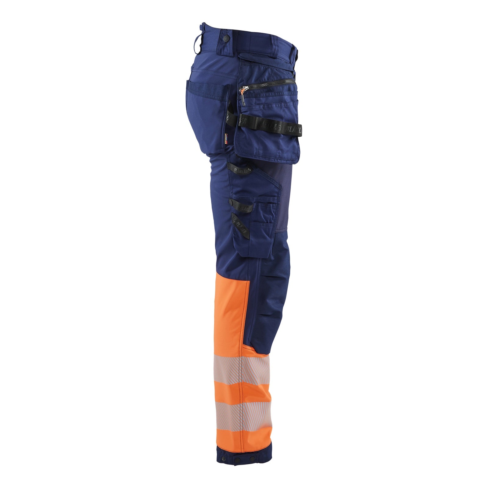 Blaklader BLAKLADER 18212513 | Hi vis Softshell Trousers Hi Vis Reflective Work Trousers Men - Waterproof - 182125138953_CR