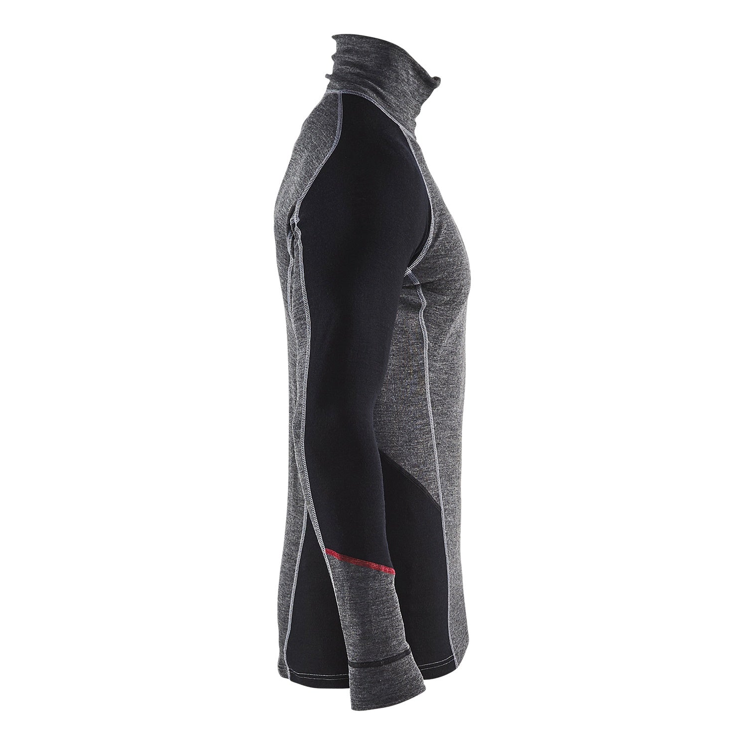 Blaklader 46991736 Underwear zip neck top XWARM, 100% Merino - 469917369699_CR