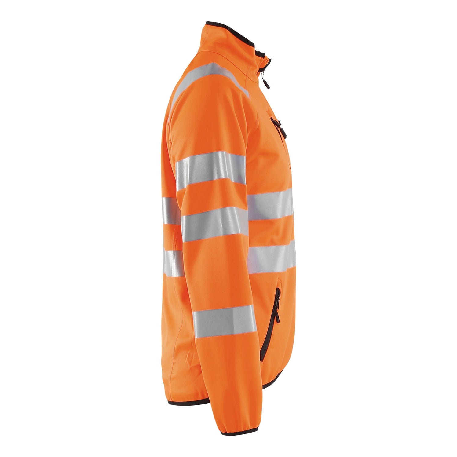 Blaklader BLAKLADER 49262512 Women's Hi Vis Softshell Jacket Softshell Work Jacket WOMEN - Windproof - 492625125300_CR