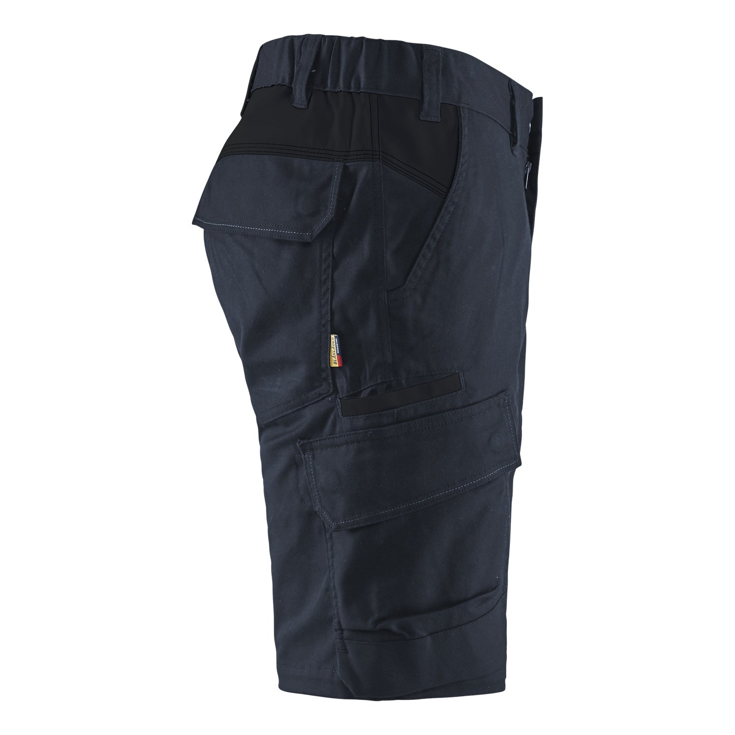 Blaklader BLAKLADER 14461832 Industry shorts stretch Hi Vis Reflective Work Shorts Men - twill fabric - 144618328699_CR