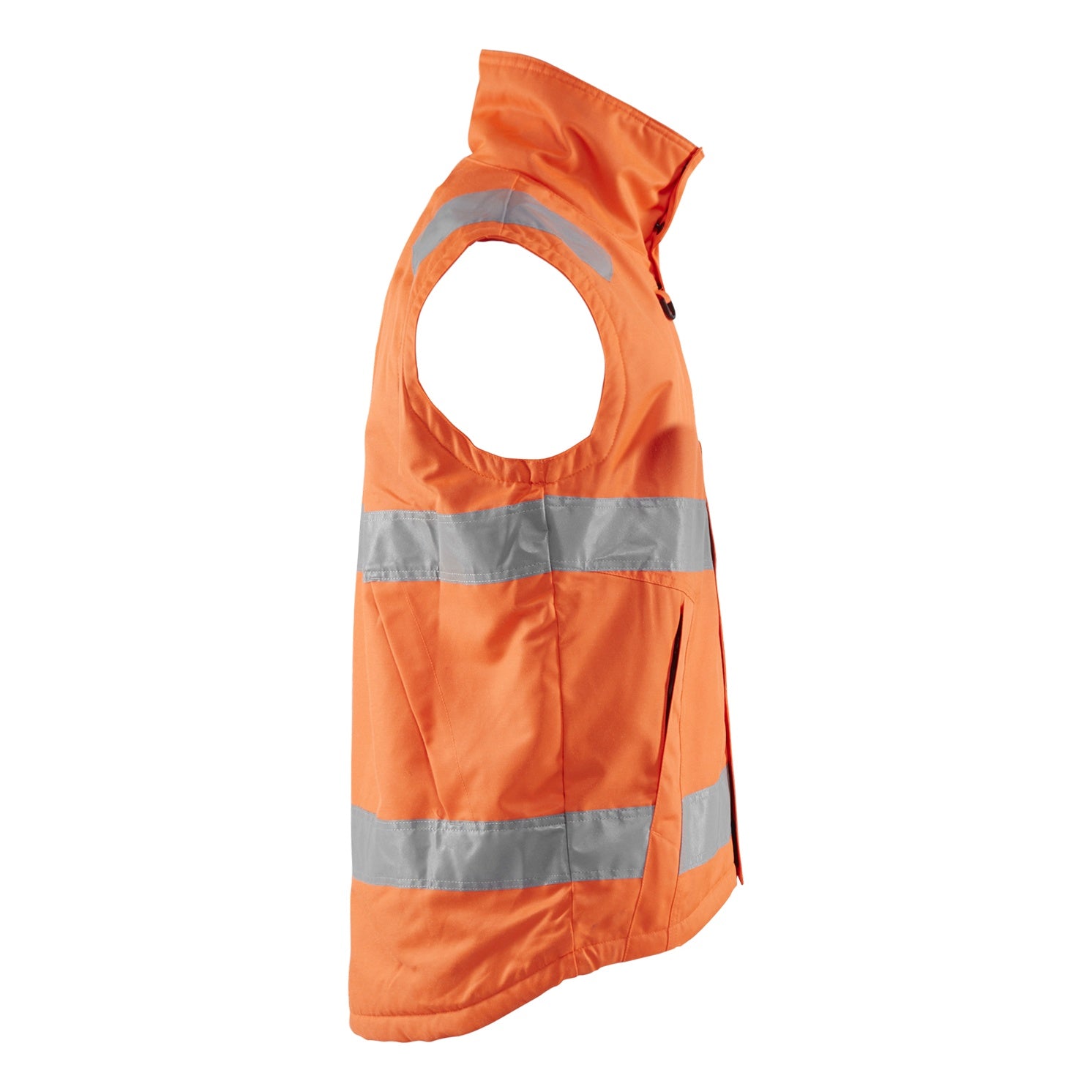 Blaklader BLAKLADER 38701900 Hi Vis waistcoat Hi Vis Reflective Work Waistcoat MEN - Pile Lining - 387019005300_CR