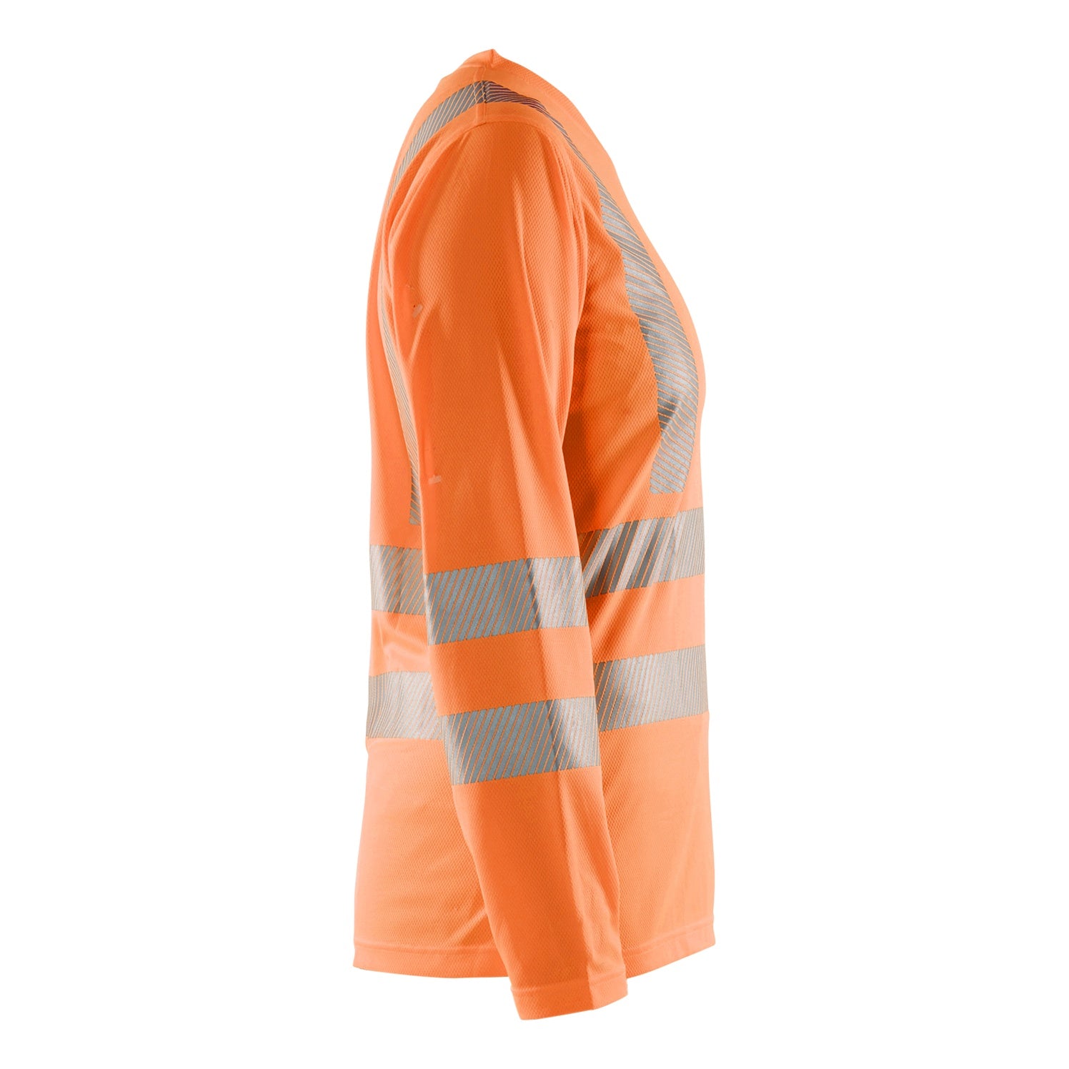 Blaklader BLAKLADER 34851013 Women's Hi Vis t shirt long sleeve Hi Vis Reflective Long Sleeve Work T-Shirt WOMEN - 100% Polyester - 348510135300_CR