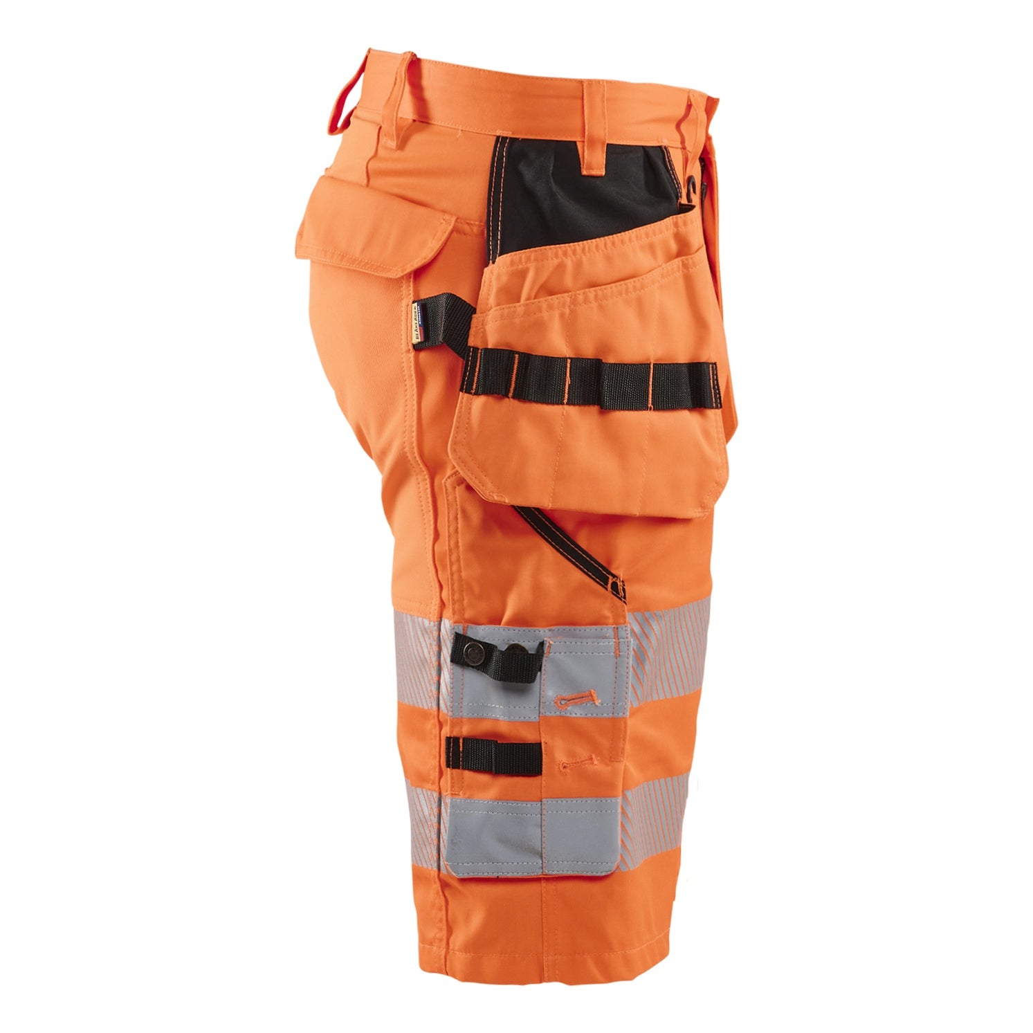 Blaklader BLAKLADER 15861811 | Hi Vis shorts with stretch Hi Vis Reflective Work Shorts Men - Class 2 Certified - 158618115300_CR