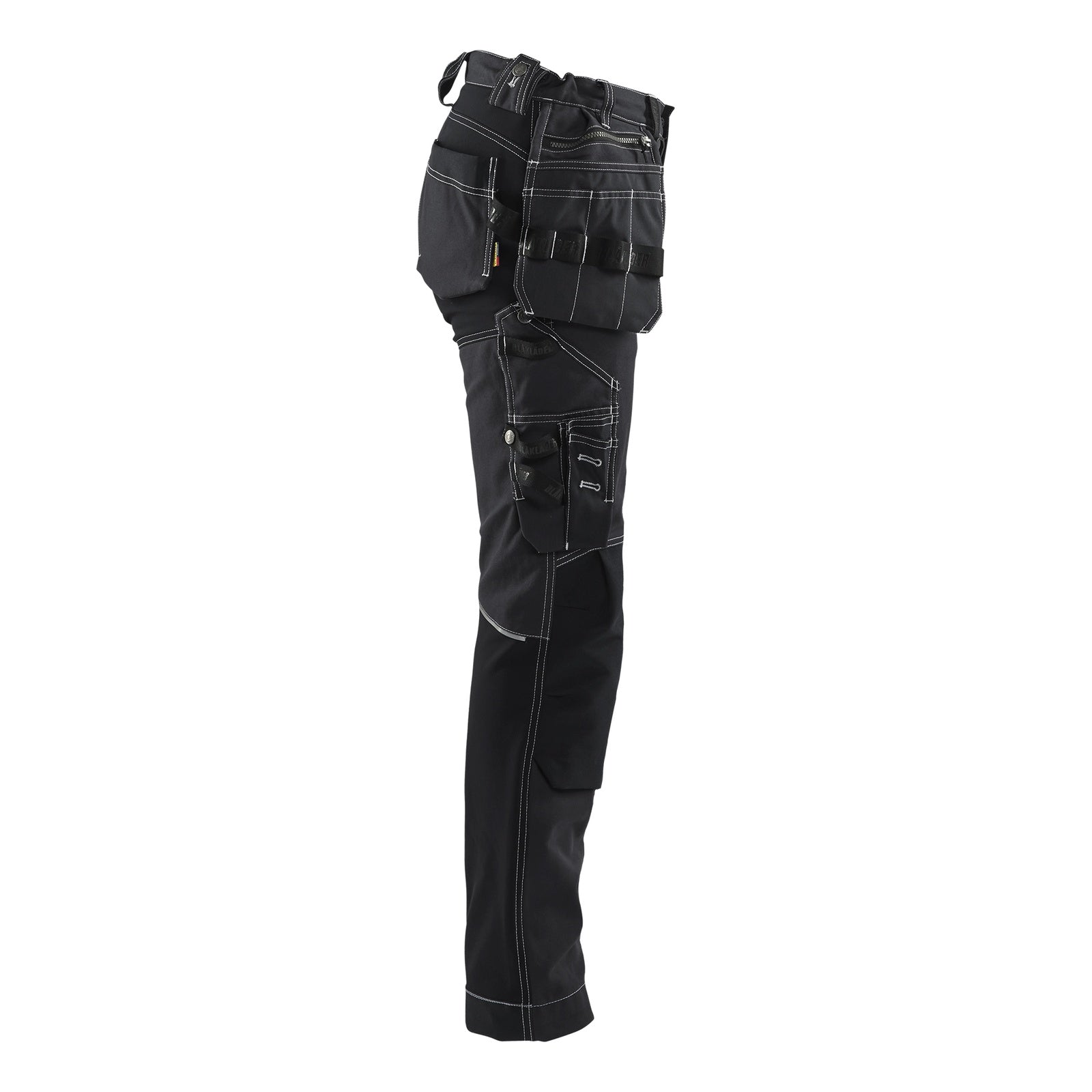 Blaklader BLAKLADER 71301370 Women's Craftsman Trousers with Stretch Work Trousers Women - 100% Cotton - 713013709900_CR