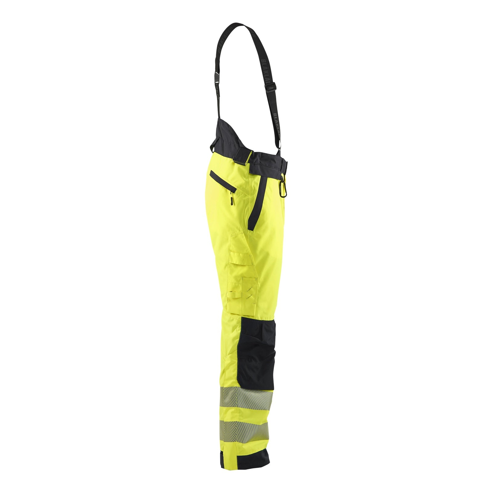 Blaklader BLAKLADER 18751977 | Hi Vis Winter Trousers Hi Vis Reflective Work Trousers Men - Waterproof - 187519773399_CR