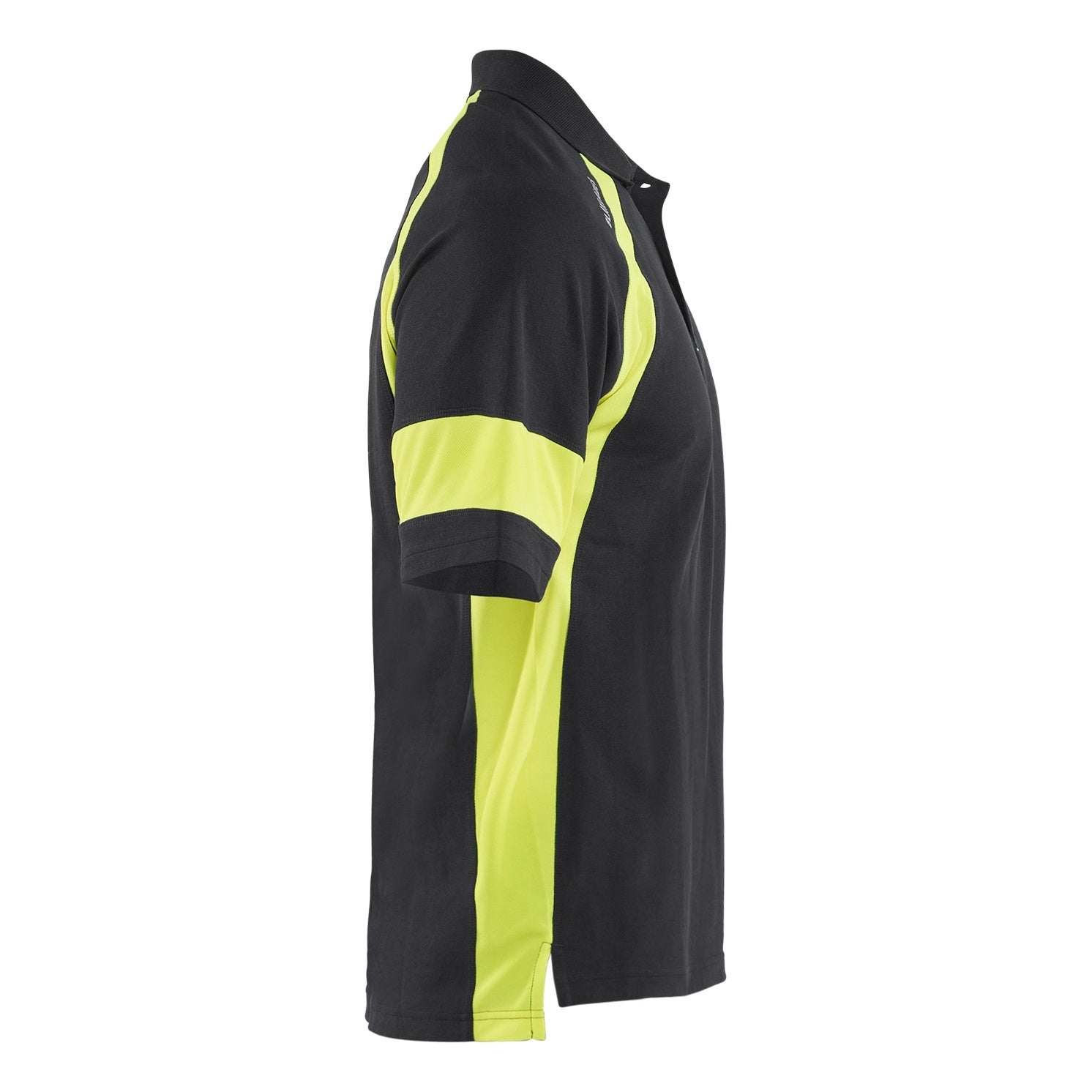 Blaklader BLAKLADER 35281050 Polo Shirt with Hi vis Hi Vis Reflective Short Sleeve Work Polo MEN - 60% Cotton 40% Polyester - 352810509933_CR