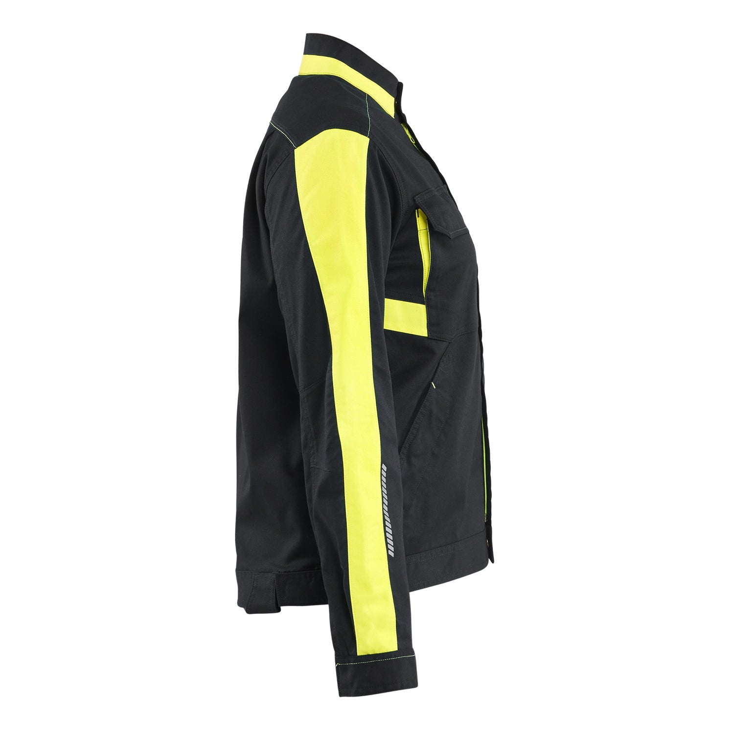 Blaklader BLAKLADER 44431832 Women’s Industry Jacket Stretch Hi Vis Reflective Work Jacket WOMEN - Stretch - 444318329933_CR
