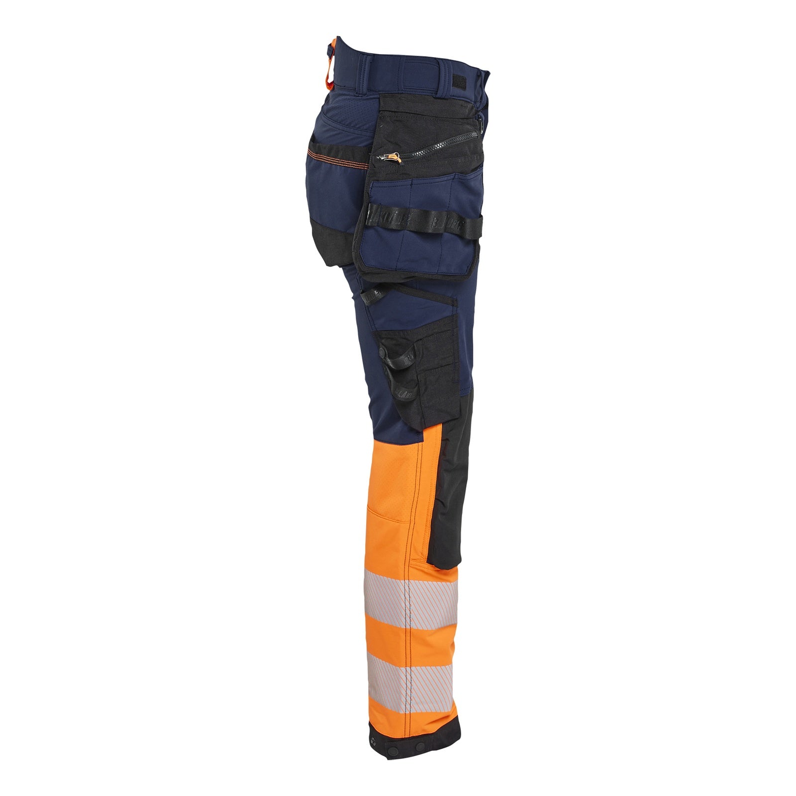 Blaklader BLAKLADER 70251648 Women's Hi Vis trousers 4 way stretch Hi Vis Reflective Work Trousers Women - double weave - 702516488953_CR