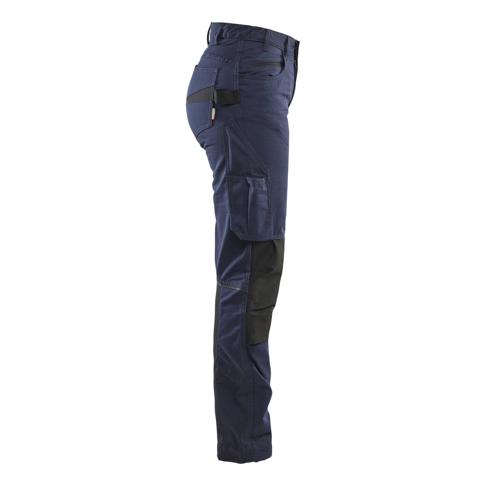 Blaklader BLAKLADER 71951330 | Women's service trousers with stretch Hi Vis Reflective Work Trousers Women - Ripstop Fabric - 719513308699_CR