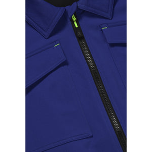 Planam rECOline Blouson black/black - The decorative seams and the reflective appliqués on the shoulders give it a sporty look