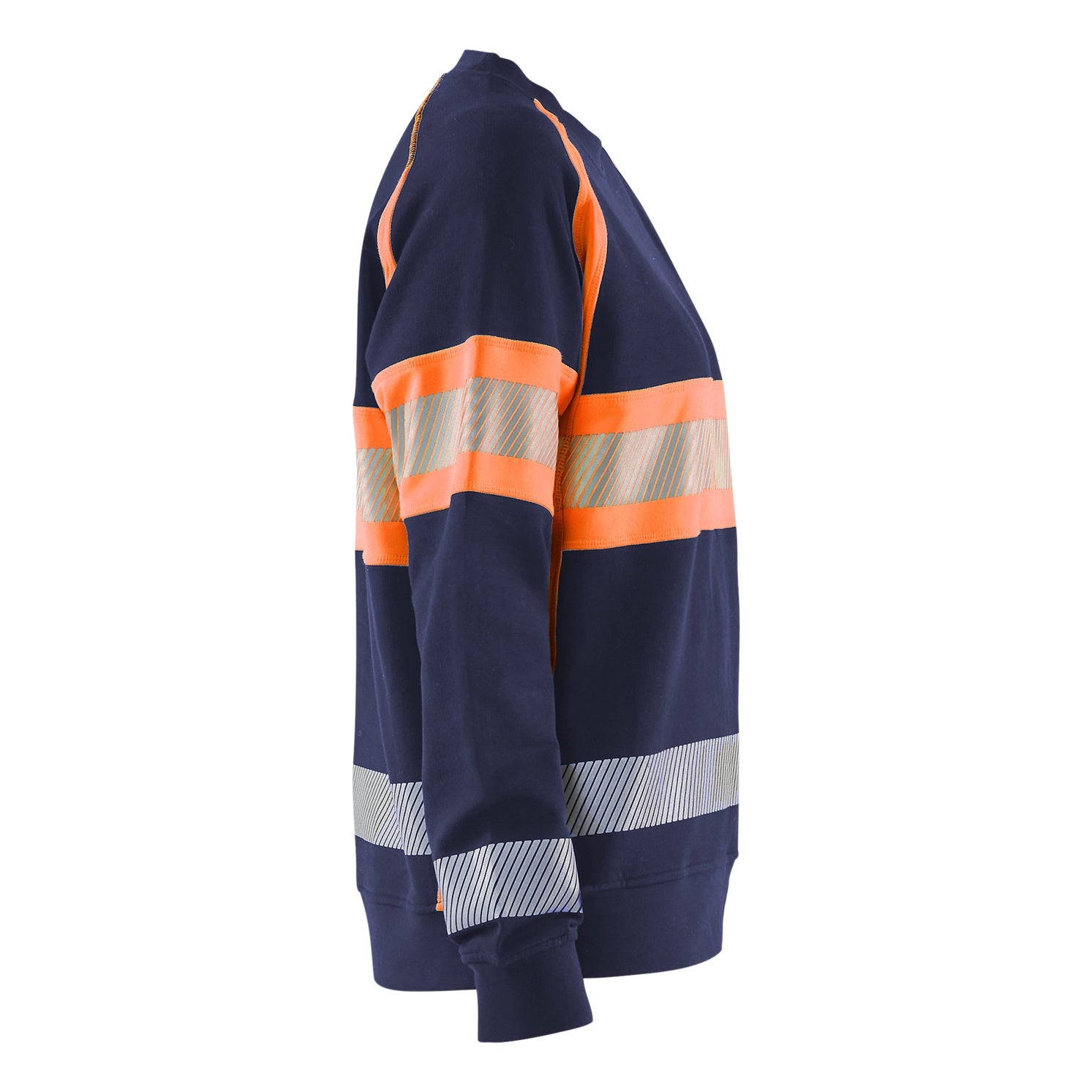 Blaklader BLAKLADER 34091158 Hi Vis Reflective Sweatshirt WOMEN - 100% Cotton - 340911588953_CR
