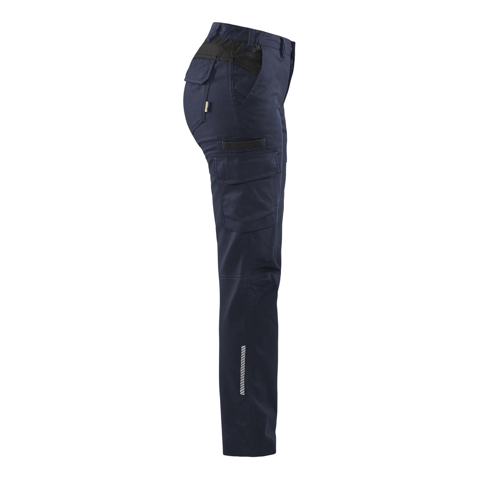 Blaklader BLAKLADER 71441832 Women's industry trousers stretch Hi Vis Reflective Work Trousers Women - twill fabric - 714418328699_CR