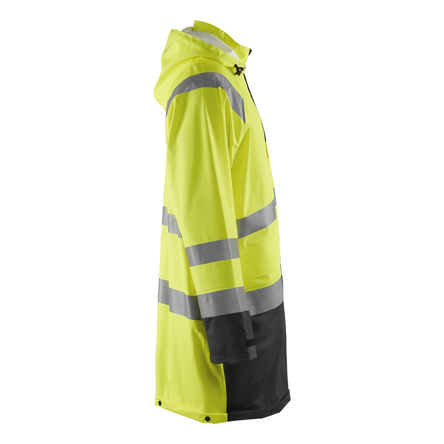 Blaklader BLAKLADER 43242000 Rain Jacket Hi Vis LEVEL 1 Hi Vis Reflective Rain Jacket MEN - Waterproof - 432420003399_CR
