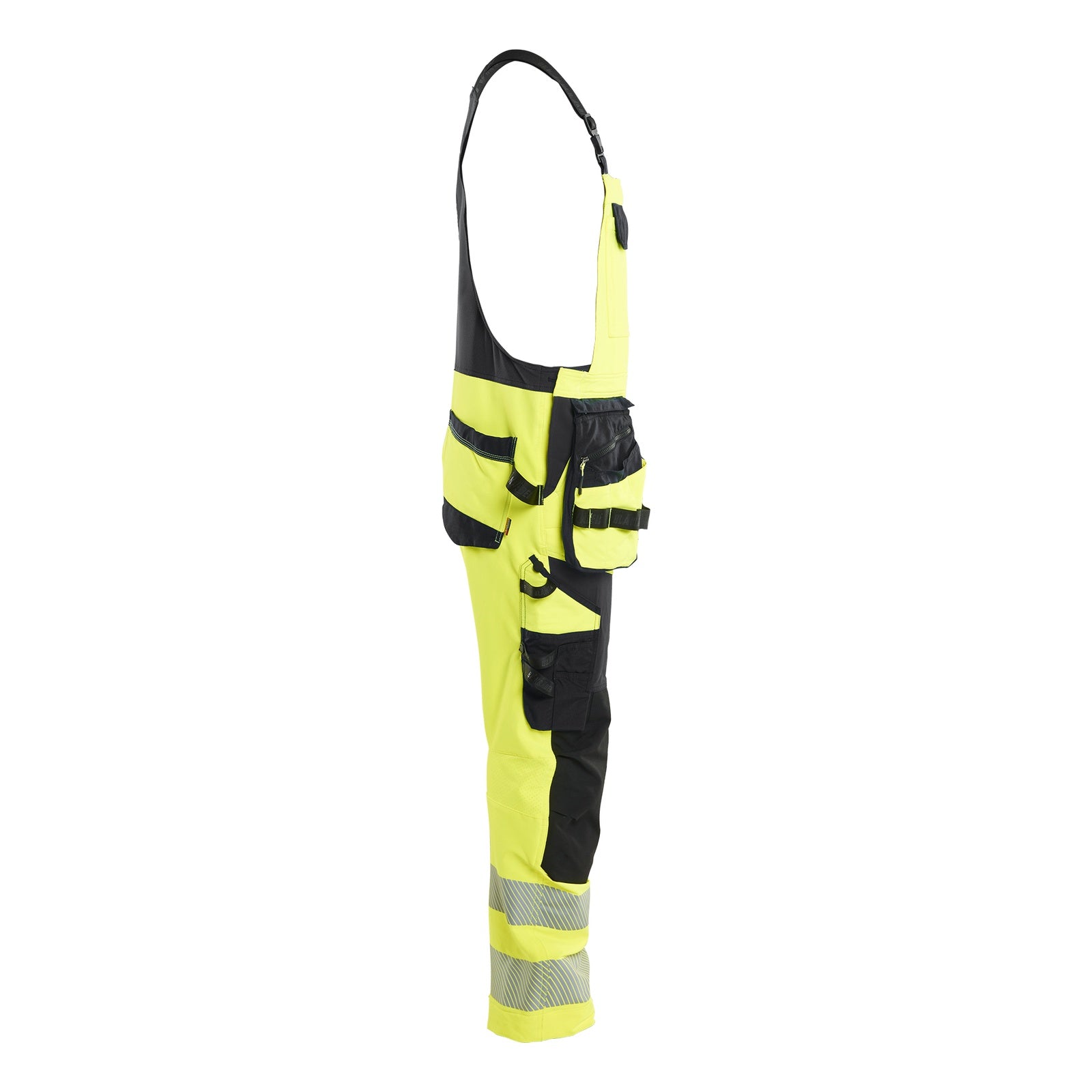 Blaklader BLAKLADER 26261648 Hi Vis bib overalls 4 way stretch Hi Vis Reflective Work Bib Trousers Men - double weave - 262616483399_CR