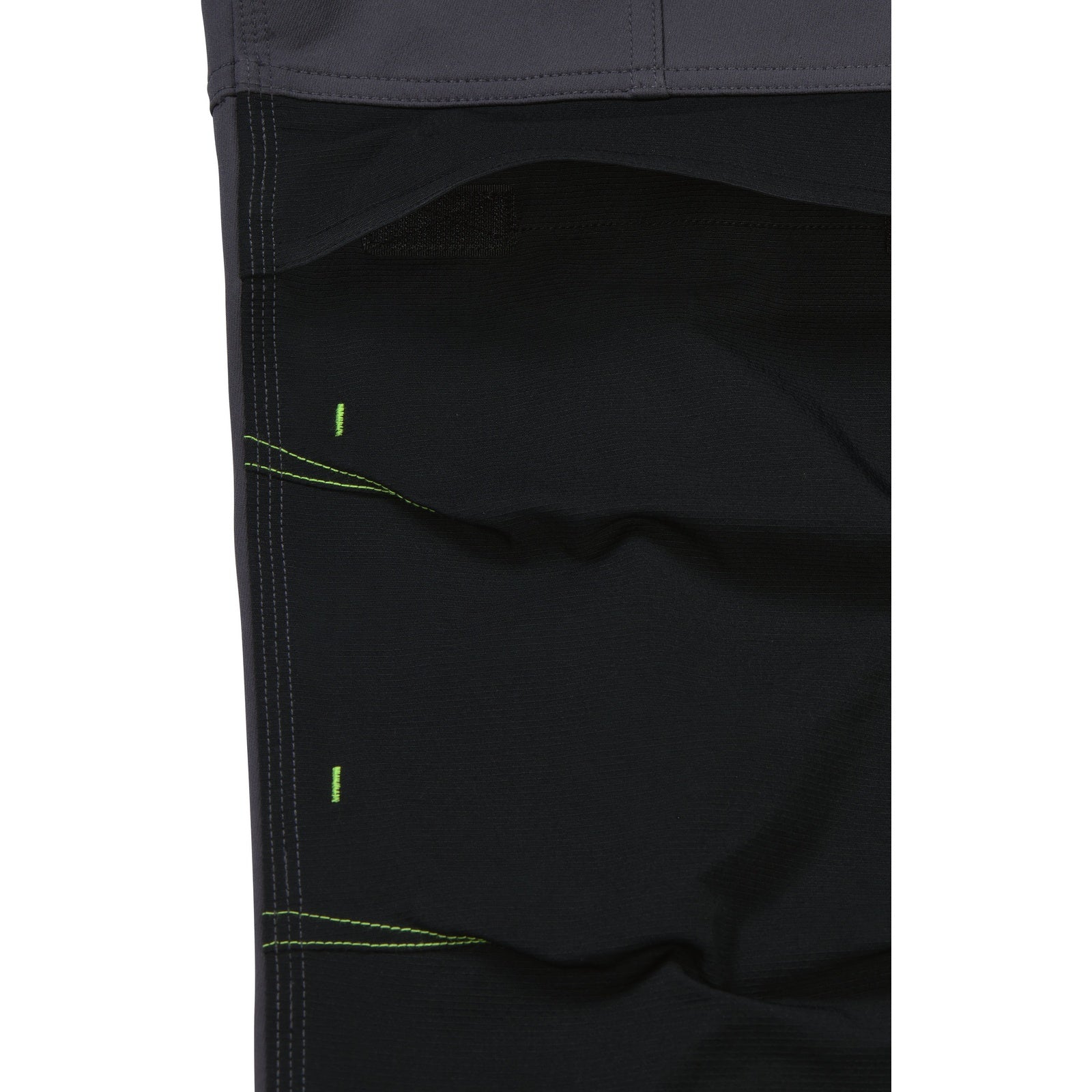 Planam rECOline Trousers black/black - The knee pockets allow for the use of knee pads.