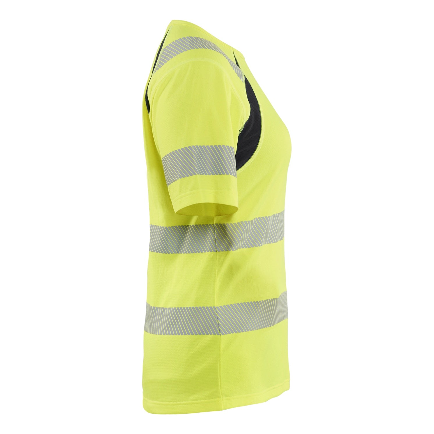 Blaklader BLAKLADER 35032537 Women’s Hi Vis T shirt Hi Vis Reflective Short Sleeve Work T-Shirt WOMEN - Moisture Wicking - 350325373399_CR