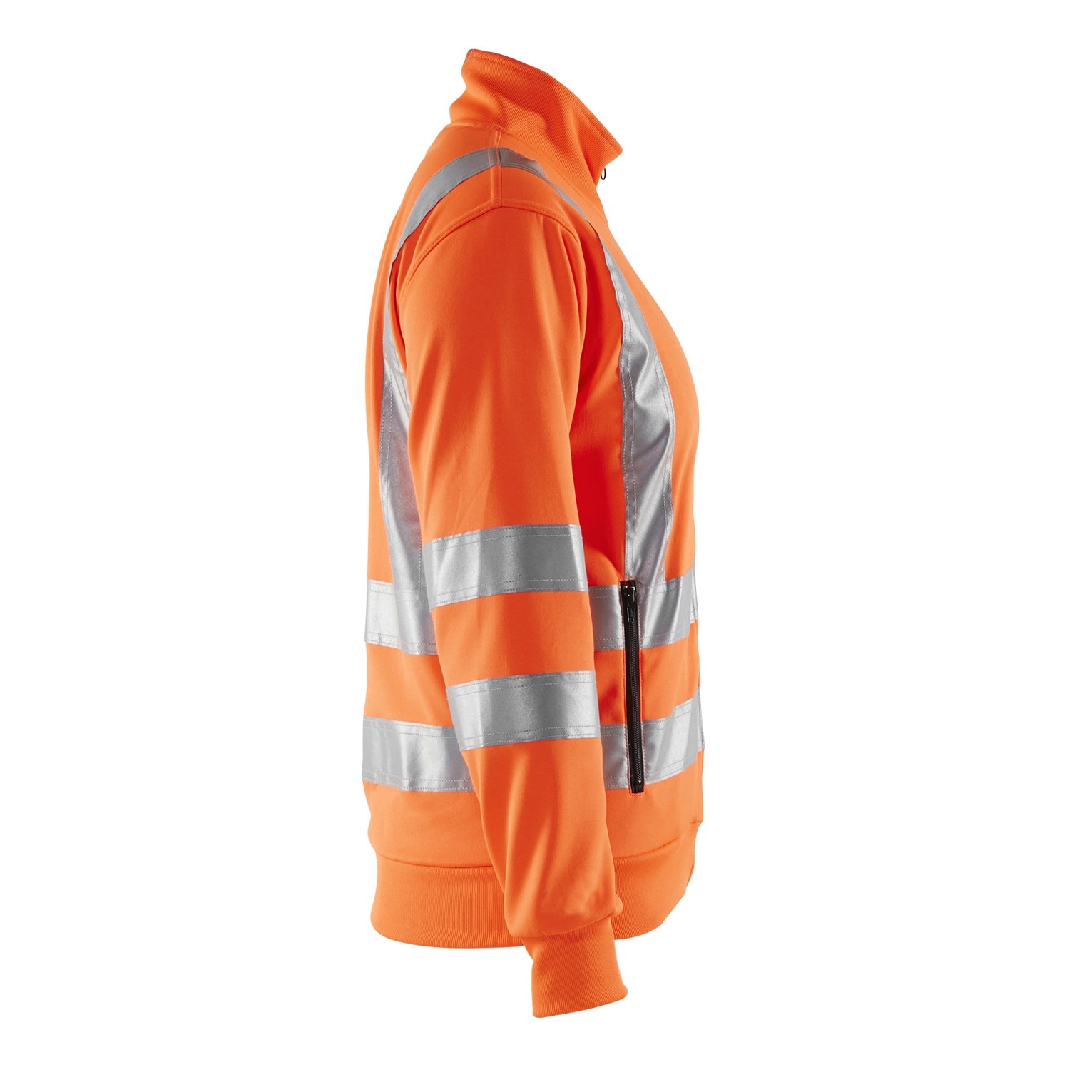 Blaklader BLAKLADER 33081974 Hi Vis Reflective Work Sweatshirt WOMEN - 100% Polyester - 330819745300_CR