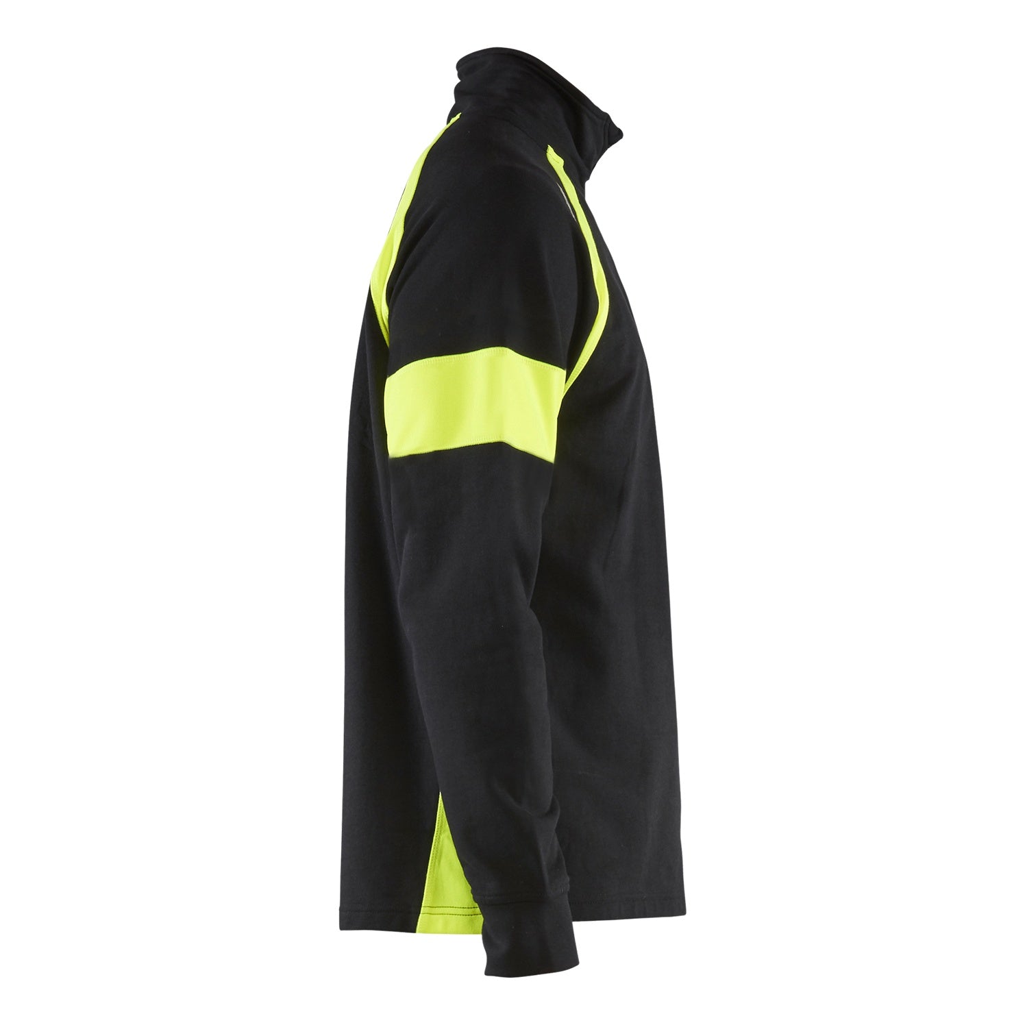 Blaklader BLAKLADER 35501158 Hi Vis Reflective Half-zip Work Sweatshirt MEN - 100% Cotton - 355011589933_CR