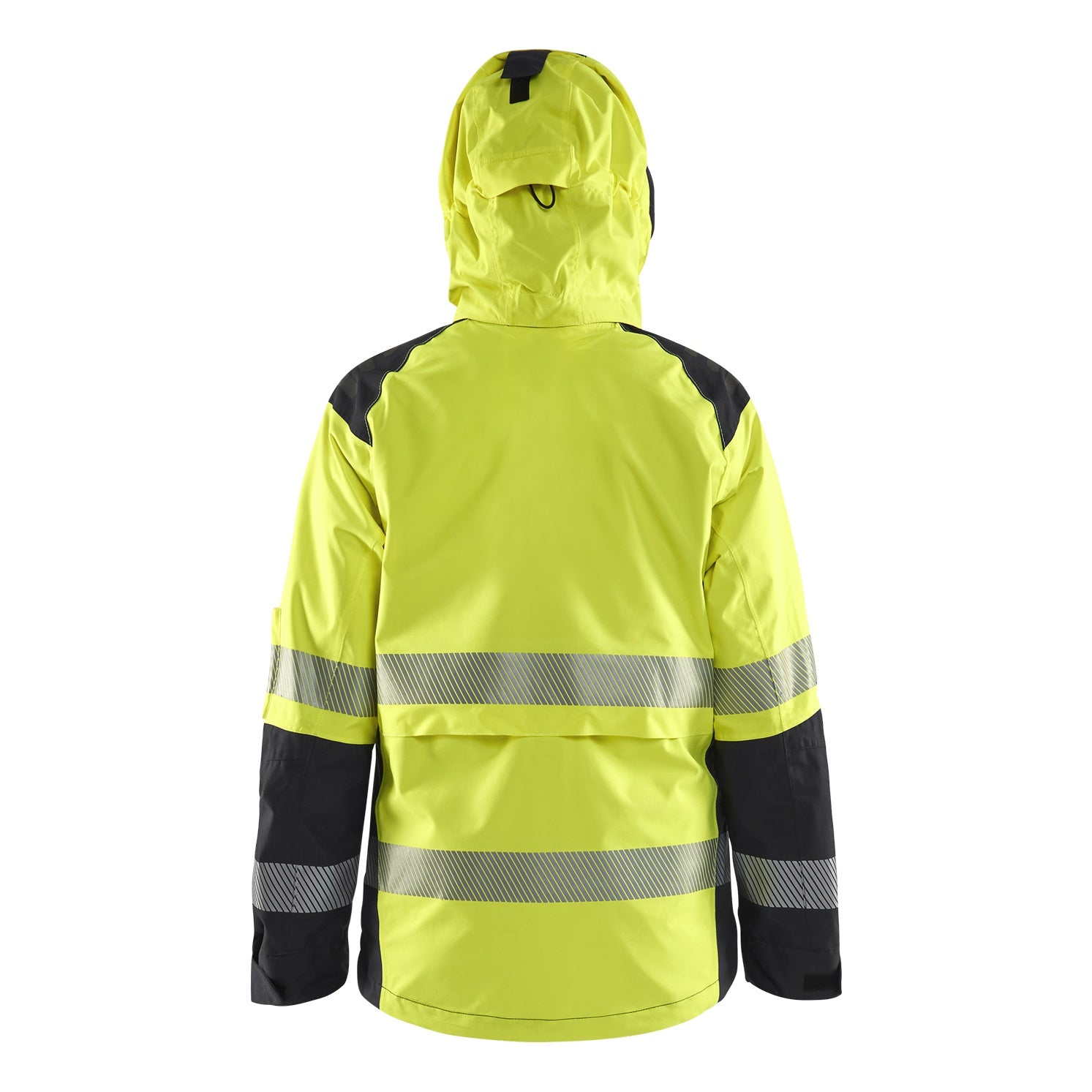 Blaklader BLAKLADER 44361987 Women’s Hi Vis Shell Jacket Hi Vis Reflective Shell Work Jacket WOMEN - Waterproof - 443619873399_3