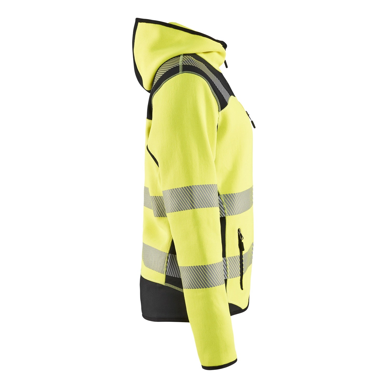 Blaklader BLAKLADER 49672120 Women's Hi Vis knitted jacket Hi Vis Reflective Work Jacket WOMEN - Heavy Knit - 496721203399_CR
