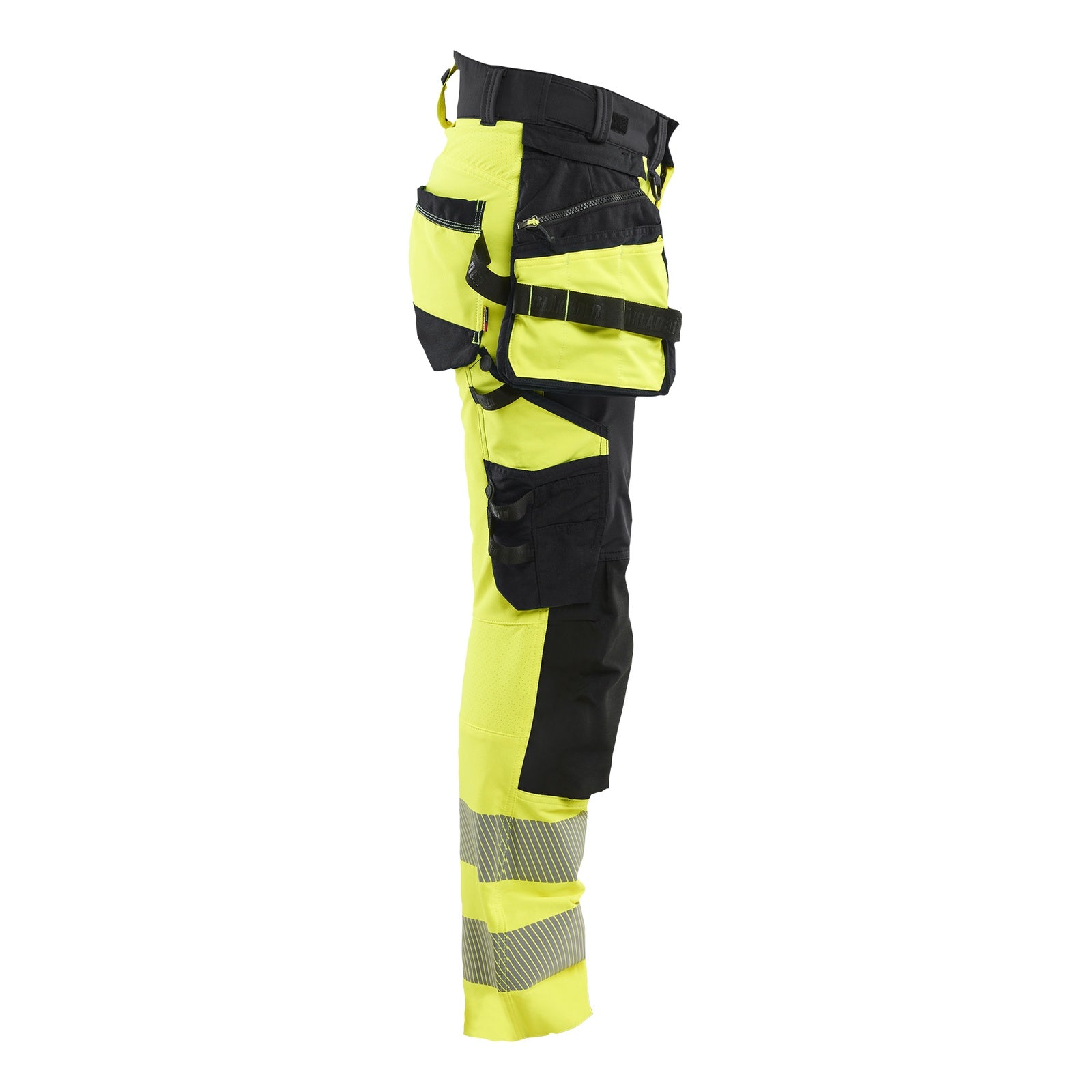 Blaklader BLAKLADER 70221648 Women's Hi Vis trousers 4 way stretch Hi Vis Reflective Work Trousers Women - double weave - 702216483399_CR