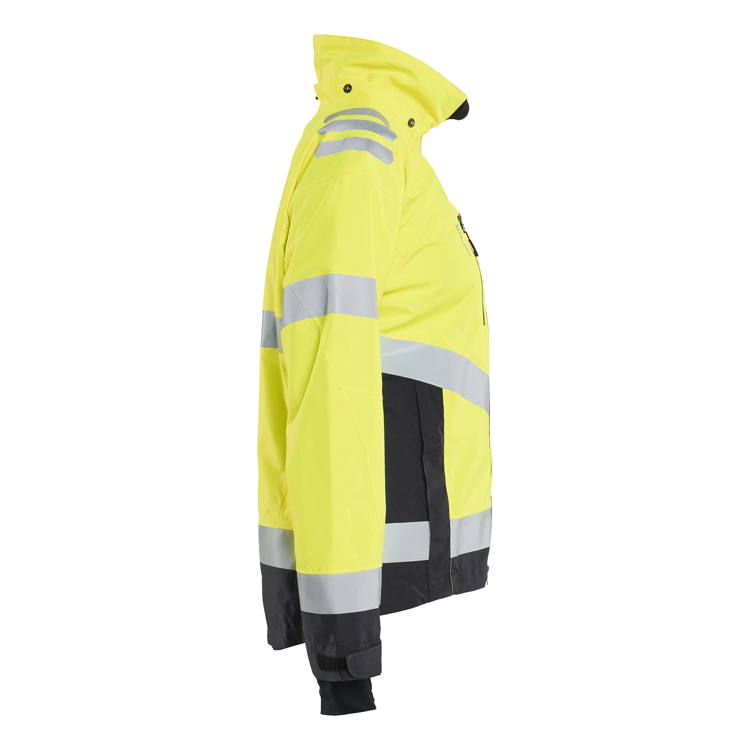 Blaklader BLAKLADER 47611977 Women's Hi Vis Shell Jacket Hi Vis Reflective Shell Work Jacket WOMEN - Waterproof - 476119773399_CR