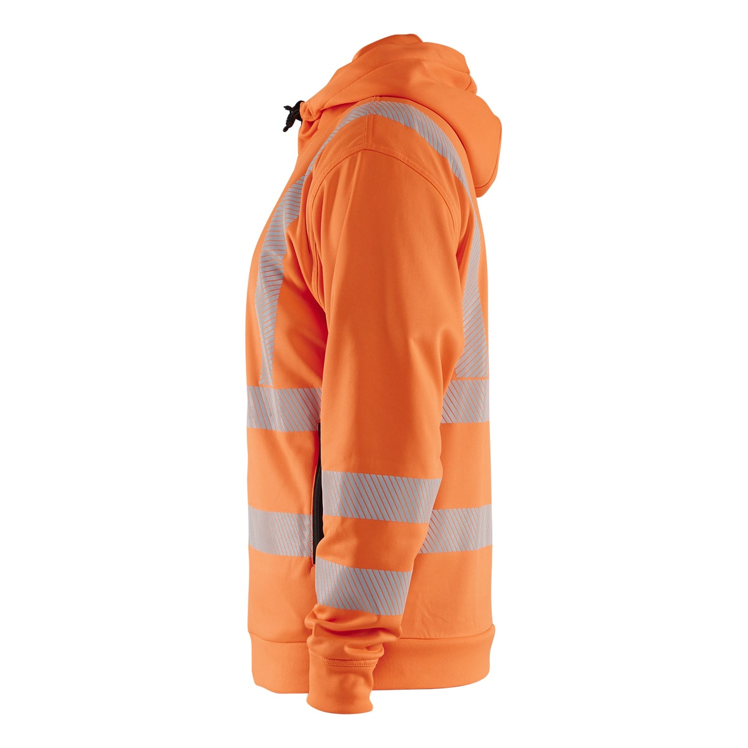 Blaklader BLAKLADER 35652538 Hi Vis Hoodie Full Zip Hi Vis Reflective Hoodie Work Sweatshirt MEN - Breathable - 356525385300_CL