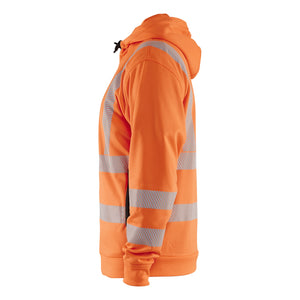 Blaklader BLAKLADER 35652538 Hi Vis Hoodie Full Zip Hi Vis Reflective Hoodie Work Sweatshirt MEN - Breathable - 356525385300_CL
