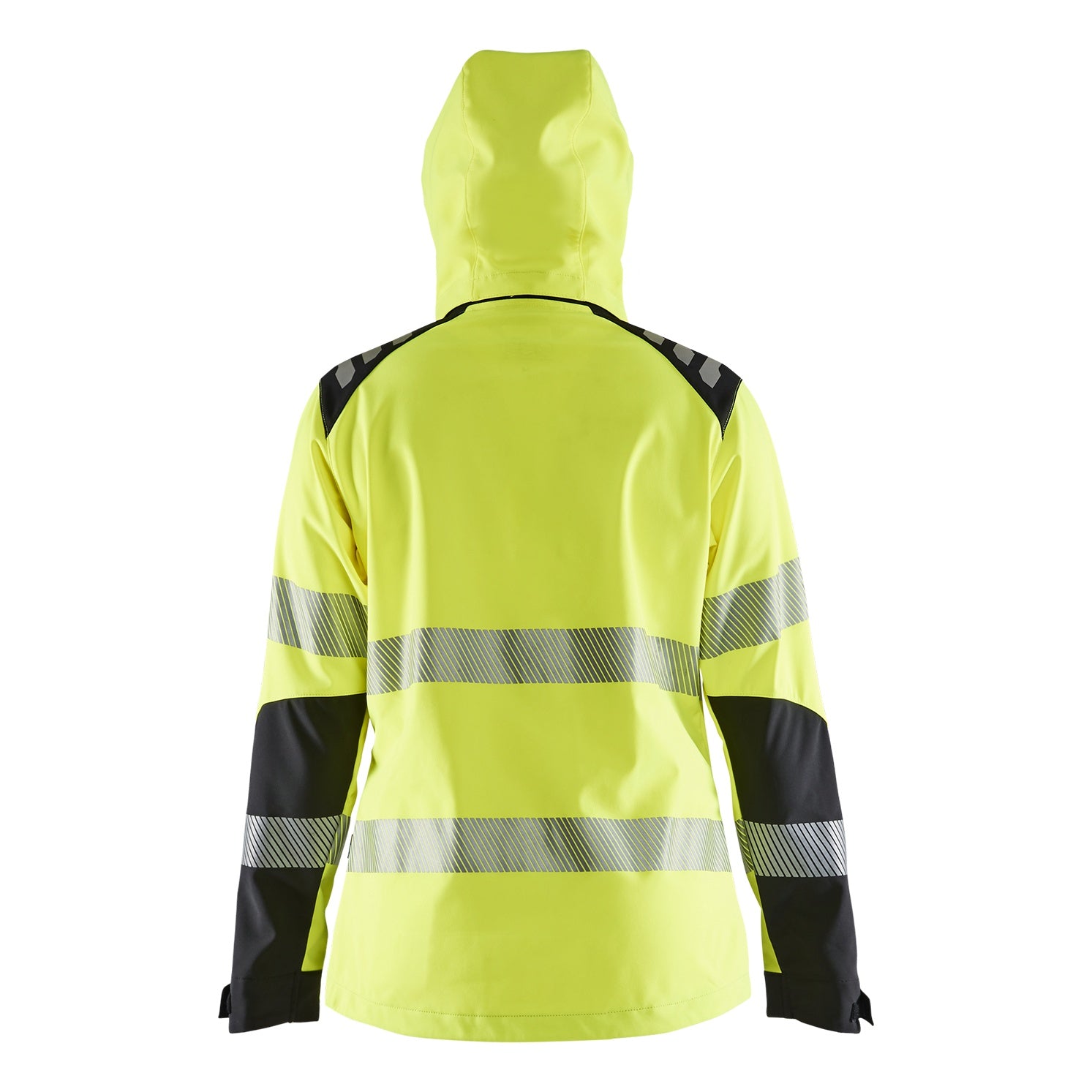 Blaklader BLAKLADER 47912513 Women's Hi Vis Softshell Jacket Hi Vis Reflective Softshell Work Jacket WOMEN - Waterproof - 479125133399_3